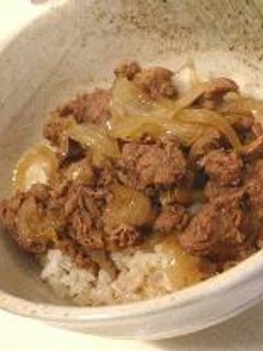 牛丼-レシピのメイン写真