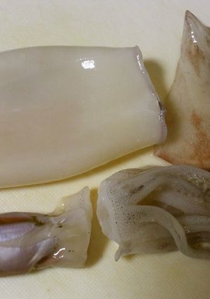 いかのさばき方。簡単に出来ますよ～☆-レシピのメイン写真