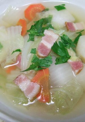 冬野菜でぽかぽか　とろ～りスープ★-レシピのメイン写真