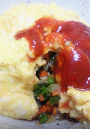 野菜オムレツ-レシピのメイン写真