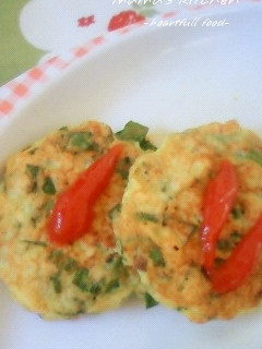 離乳食完了期〜☆野菜のチーズピカタ風-レシピのメイン写真