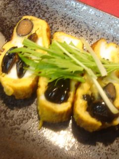 お弁当にも☆黒豆ハンペン卵焼き!-レシピのメイン写真