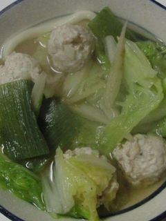 つくね鍋うどん-レシピのメイン写真