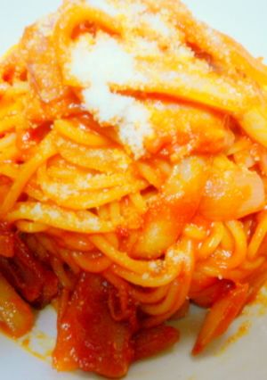 とろーり♪クリーミー❤ナポリタン-レシピのメイン写真