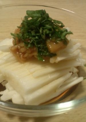 【切って盛るだけ】山芋のポン酢あえ-レシピのメイン写真