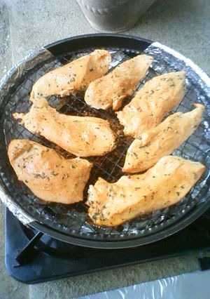 ちょこっと薫製スモークチキン-レシピのメイン写真