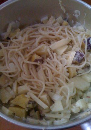 サラダパスタ　ｗｉｔｈ　りんご-レシピのメイン写真