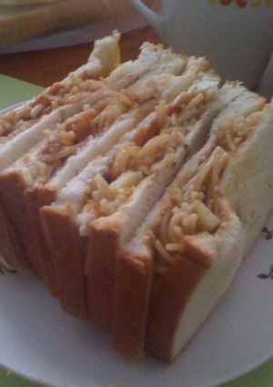 ホットサンド　ｗｉｔｈ　サラダパスタ-レシピのメイン写真