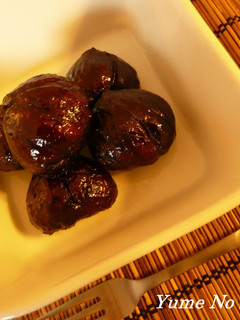 私好みの栗の渋皮煮-レシピのメイン写真