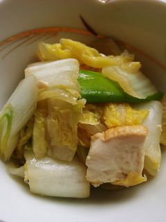 白菜と厚揚げの炒めもの-レシピのメイン写真