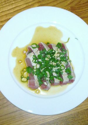grilled Tuna マグロのたたき-レシピのメイン写真