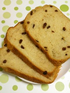 HBで☆黒糖レーズンパン-レシピのメイン写真