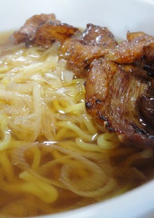 簡単！創味のつゆで醤油ラーメン-レシピのメイン写真
