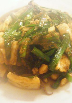 いかの丸ごと中華炒め(イカの下処理付)-レシピのメイン写真