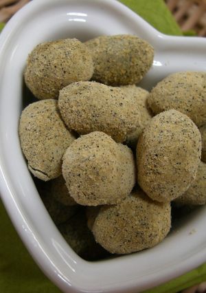 黒豆de和風ホワイトチョコ トリュフ-レシピのメイン写真