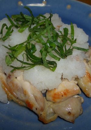 鶏もも肉のあっさり焼き★おろしポン酢-レシピのメイン写真