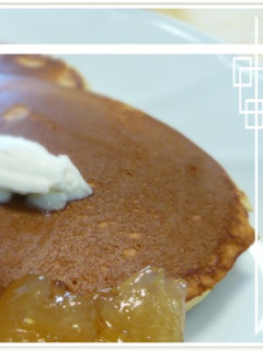 ペプシモンブランで作るパンケーキ。-レシピのメイン写真