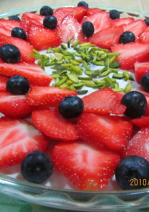豆腐のレアーケーキ(ベリー味)-レシピのメイン写真