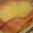 朝食にお揚げピザ