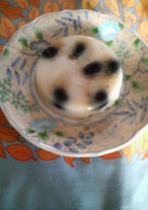 黒豆入りそば湯寒天（糖分控えめ）-レシピのメイン写真