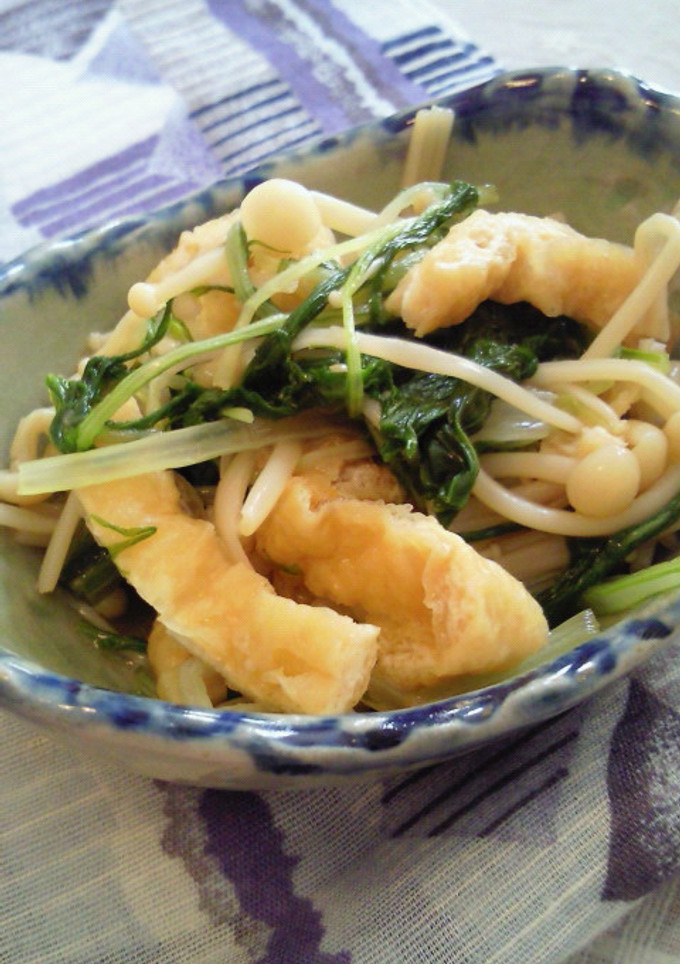 ★水菜とえのきの生姜煮★-レシピのメイン写真