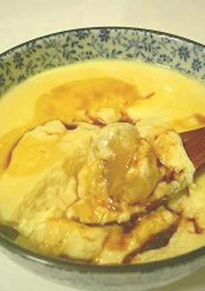 【青森の味】栗の甘露煮入り卵豆腐-レシピのメイン写真