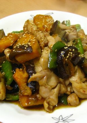 ご飯がすすむ☆鶏肉と野菜のオイスター炒め-レシピのメイン写真
