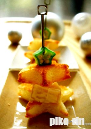 ★クリスマスツリー na サンドイッチ★-レシピのメイン写真