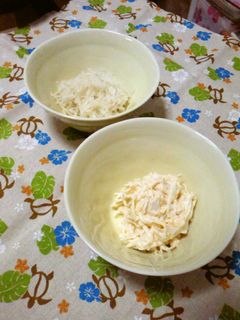 大根の和え物2種-レシピのメイン写真