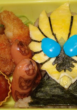 仮面ﾗｲﾀﾞｰOOOﾗﾄﾗｰﾀｰｺﾝﾎﾞ-レシピのメイン写真