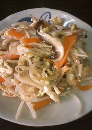 きのこと油揚げの中華風炒め-レシピのメイン写真