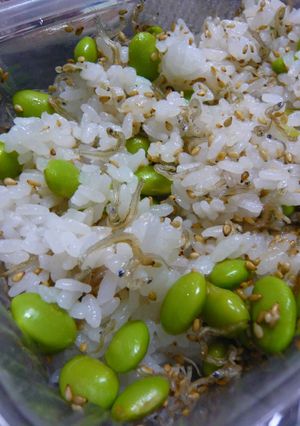 香ばしいジャコと枝豆の混ぜご飯☆-レシピのメイン写真