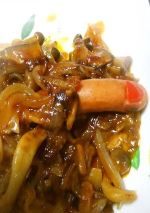 うちのポークソテー☆ハロウィン風-レシピのメイン写真