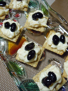柿のディップと黒豆のオードブル風-レシピのメイン写真