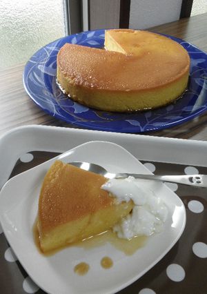 フライパンで★簡単かぼちゃプリン-レシピのメイン写真