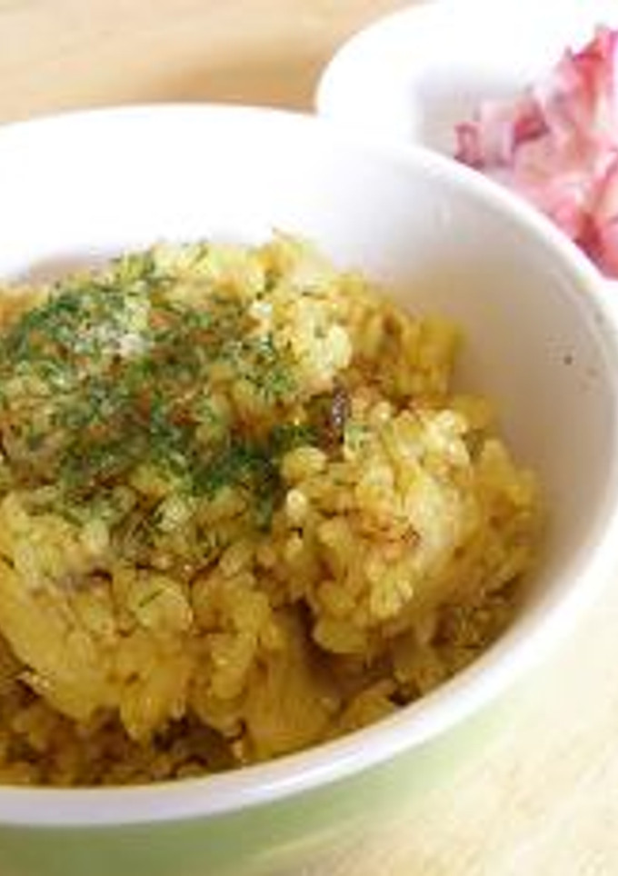 お子様OK!辛くない和風カレーピラフ-レシピのメイン写真