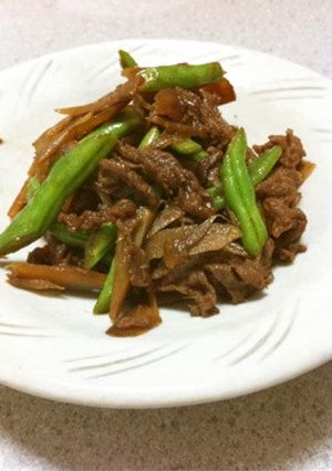 牛肉とささがきごぼうのバター煮-レシピのメイン写真