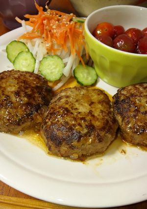 私のイチ押し！基本のハンバーグ♪-レシピのメイン写真