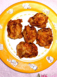 豚こま肉と油揚げで作る唐揚げ-レシピのメイン写真