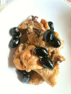 鶏肉と黒豆の煮込み-レシピのメイン写真
