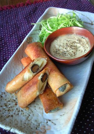 *黒豆とチーズのパリトロ焼き*-レシピのメイン写真