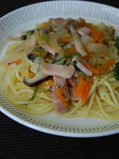 野菜ときのこたっぷり和風スパゲティー-レシピのメイン写真