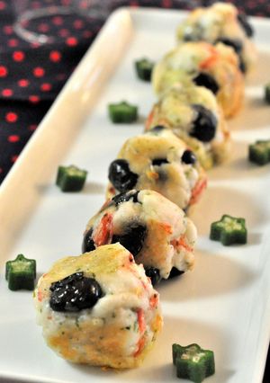 黒豆チーズのはんぺんボール♪-レシピのメイン写真