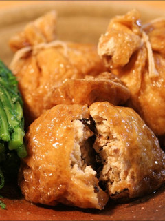 鶏とヒジキの巾着煮-レシピのメイン写真