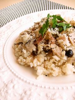 きのことベーコンの炊き込みピラフ-レシピのメイン写真