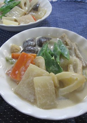 あったまる～根菜のミルク酒粕スープ-レシピのメイン写真