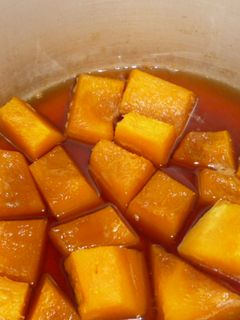 圧力鍋でかぼちゃの煮物-レシピのメイン写真