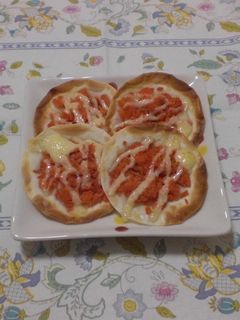 餃子の皮で鮭マヨパリパリ-レシピのメイン写真