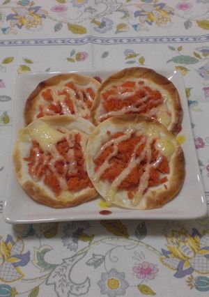餃子の皮で鮭マヨパリパリ-レシピのメイン写真
