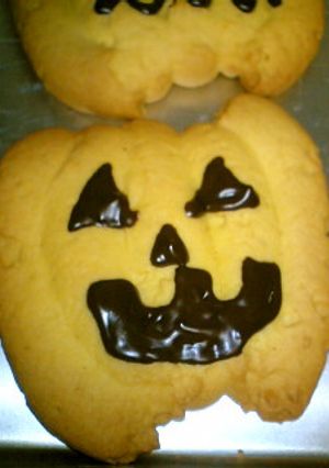 ハロウィンに☆かぼちゃんクッキー-レシピのメイン写真